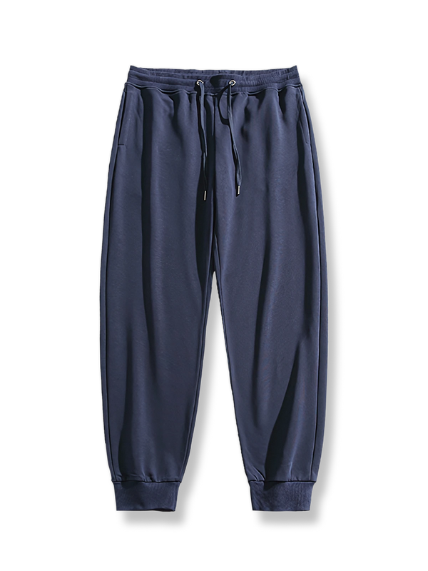 PARDON | 3-color plain sweatpants with tapered hem