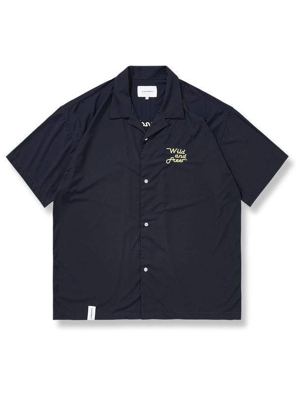 PESSOA | Small car embroidered short sleeve shirt