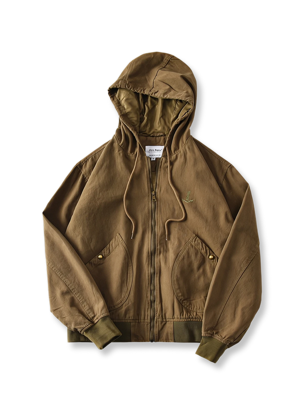 PARDON | American casual hooded jacket