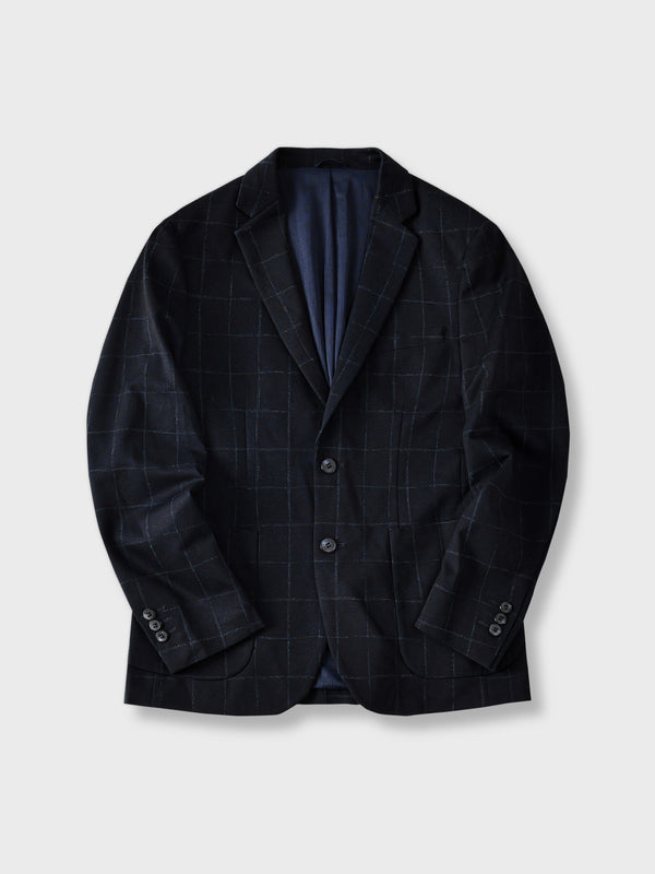 Checked lining tailored jacket