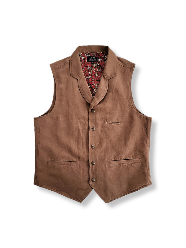 Classic Cotton Vintage Vest