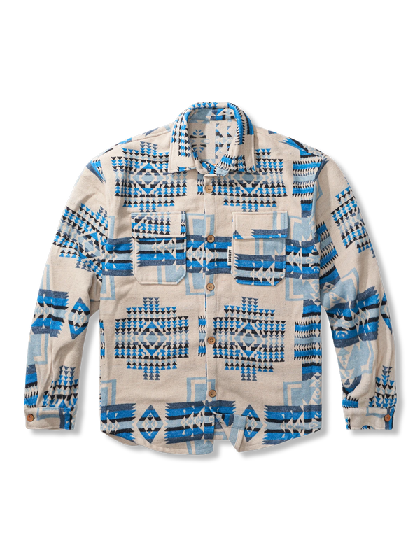 PARDON | Indian pattern wool shirt