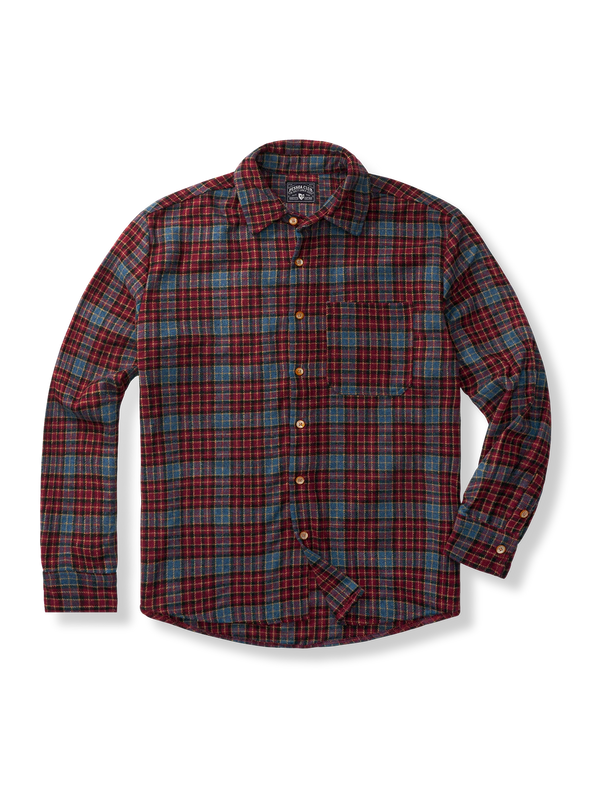 Colored Checkered Work Shirt