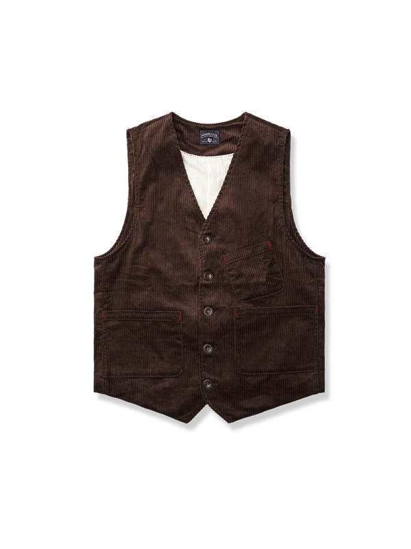 Corduroy vest