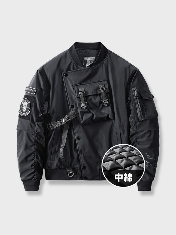 Air Porco | Thick functional flight jacket "GRIM REAPERS"