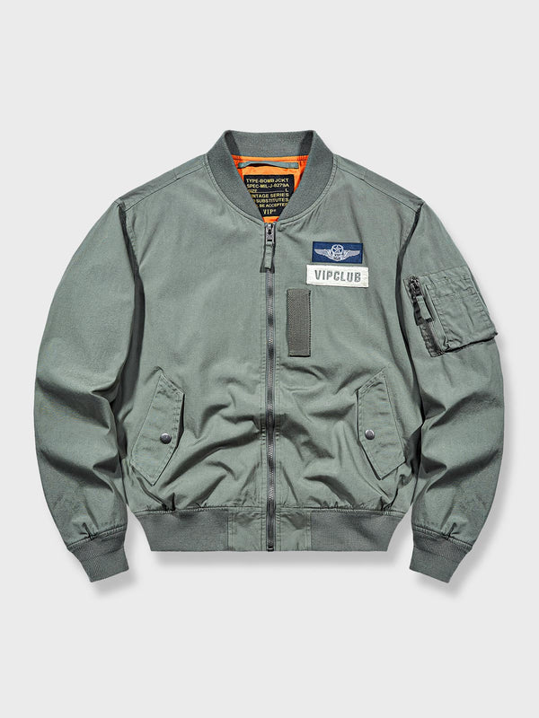 Air Porco | Military MA-1 Pilot Jacket