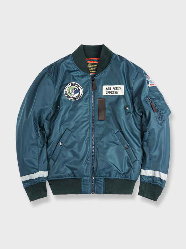 Air Porco | Waterproof MA-1 Flight Jacket with Badge