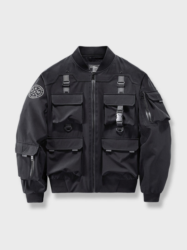 Air Porco | Functional multi-pocket baseball jacket