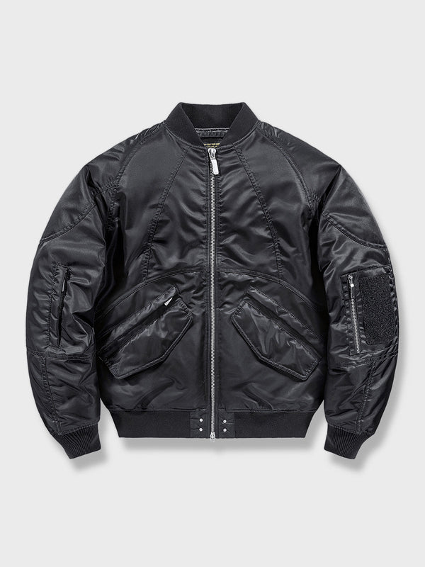 Air Porco | Hidden Zip Pilot Jacket