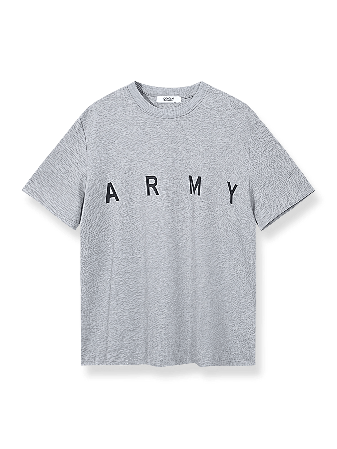 製品画像：ARMYロゴ半袖Tシャツ正面図