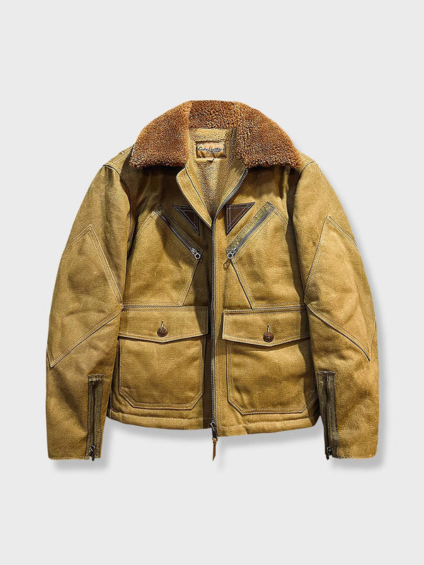 Hodoo | Waxed Canvas Marshall Flight Jacket