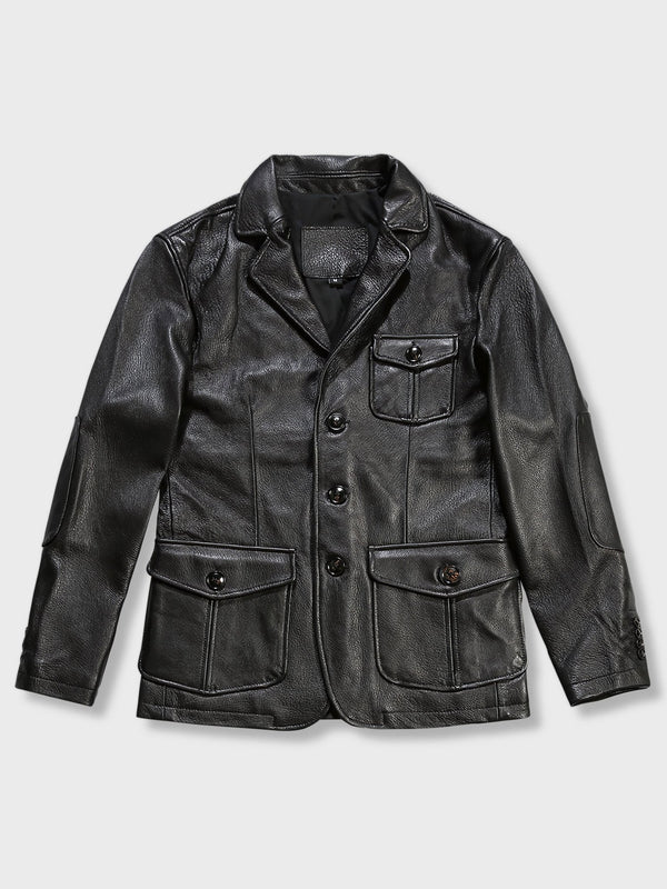 Hodoo | 3 button casual leather suit