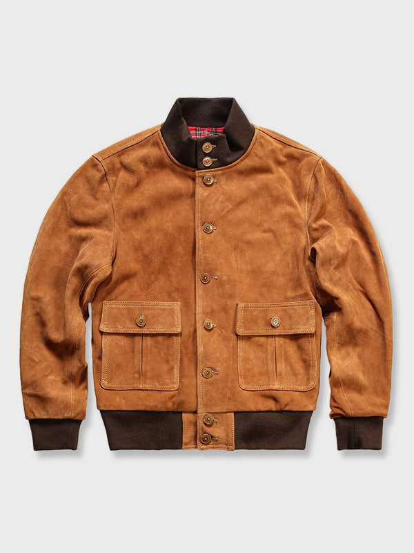 Hodoo | A1 suede leather jacket