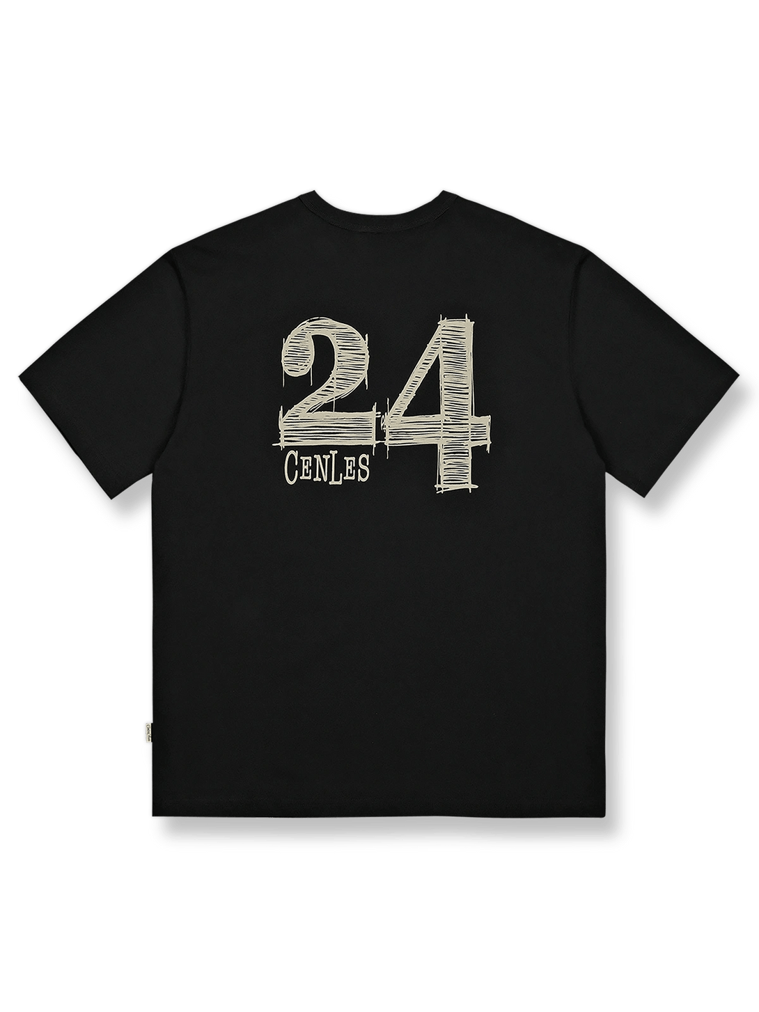 "No.24"レトロスポーツ半袖Tシャツの正面全体図、5色を展示