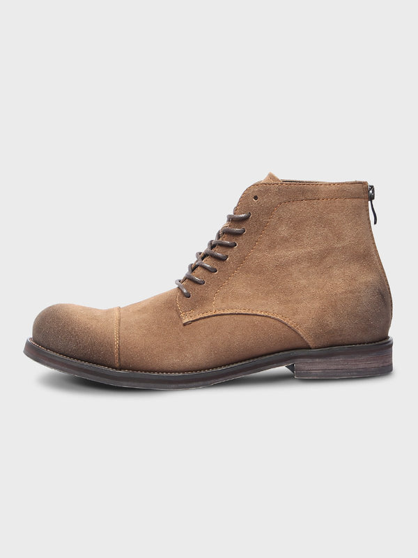 Parata | High-cut suede cowhide boots