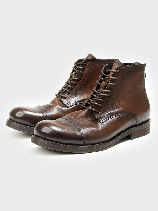 Parata | Hand polished top leather boots