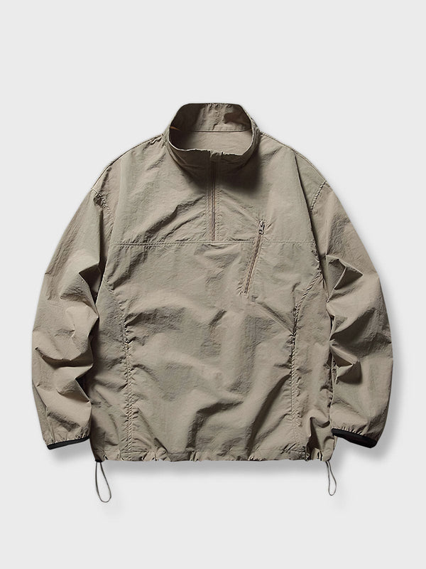 PARDON | Multi-functional stand-up collar zip pocket jacket