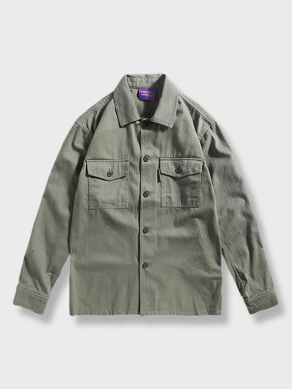 PARDON | 3-color herringbone jacket