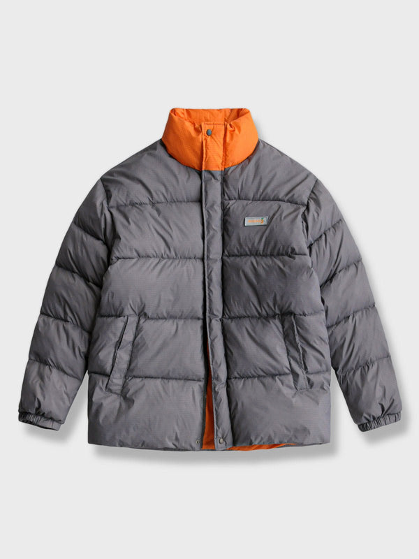 PARDON | Color block down jacket