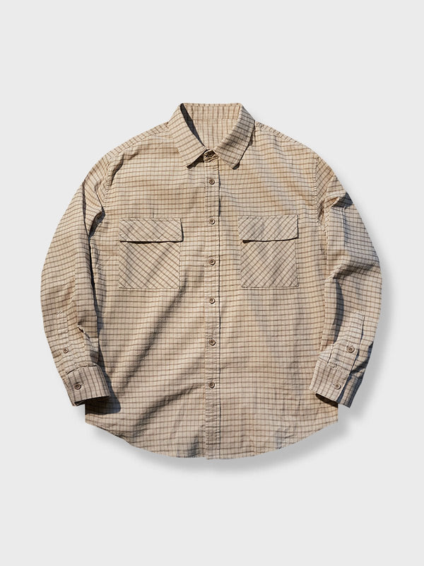 Parolibre | Check pattern Ivy style shirt