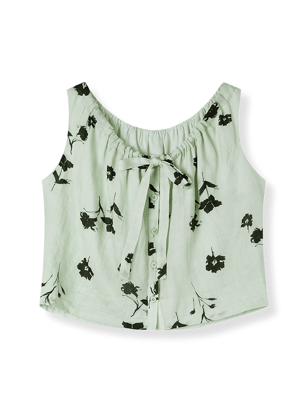 Green camisole