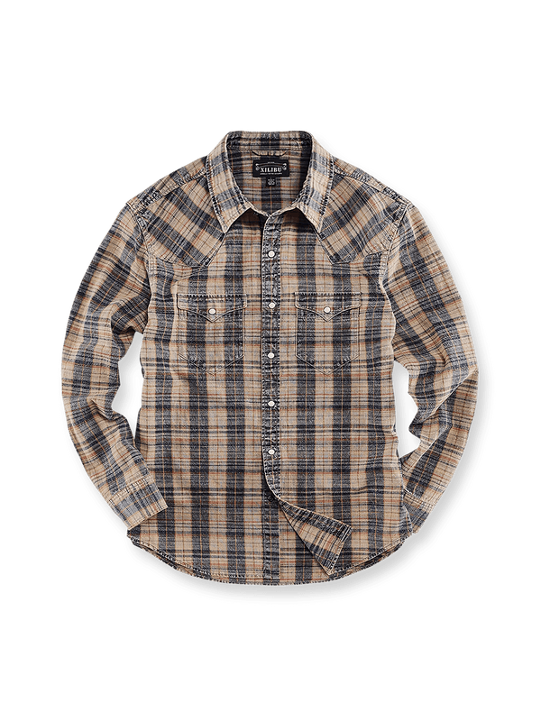 Classic Vintage Check Long Sleeve Shirt