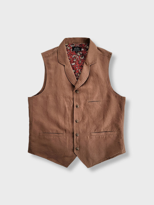 Classic Cotton Vintage Vest