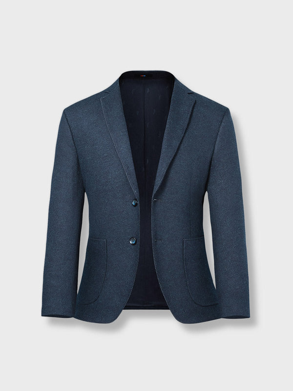 Wool blend suit jacket