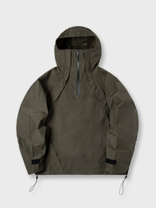 Aged mountain parka