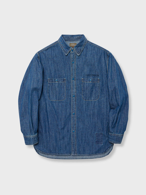 Classic denim wash shirt