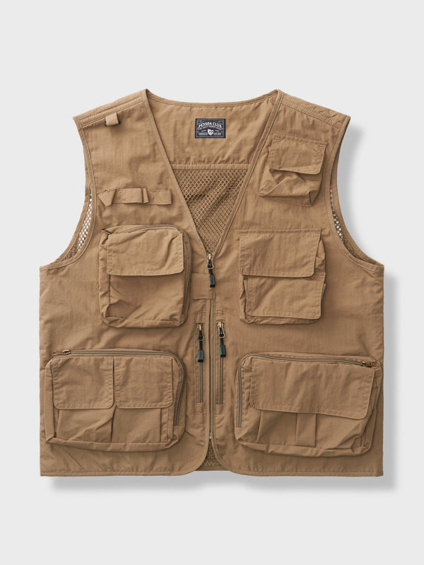 Outdoor multi-pocket vest