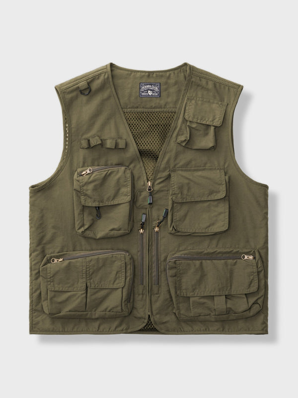 Outdoor multi-pocket vest