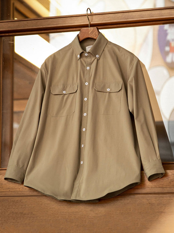 PESSOA | Oil-proof, waterproof, and stain-proof high-performance long-sleeved shirt