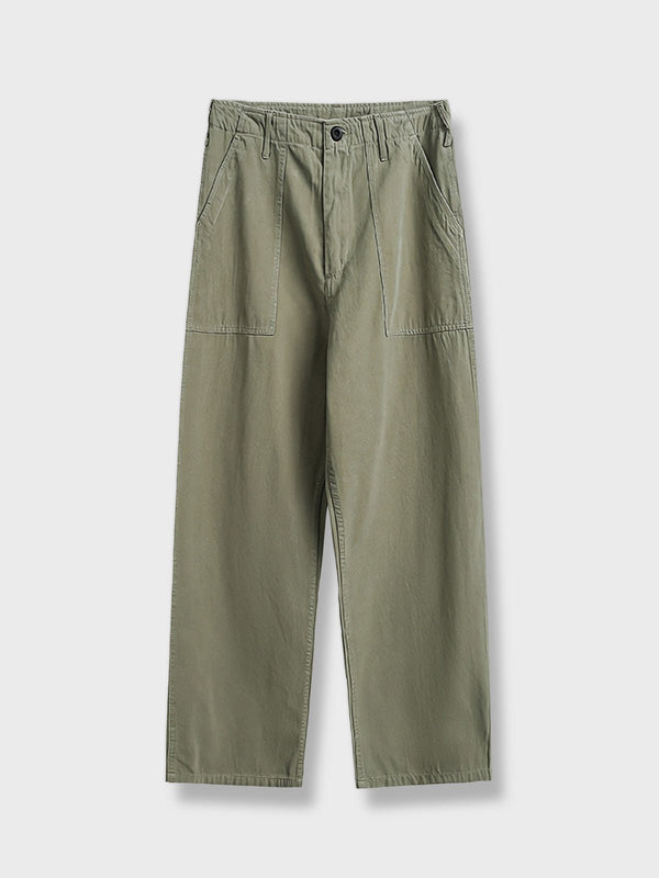 PESSOA | Washed Straight Cargo Pants