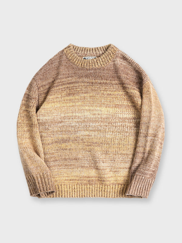 PESSOA | Gradient round neck knit sweater