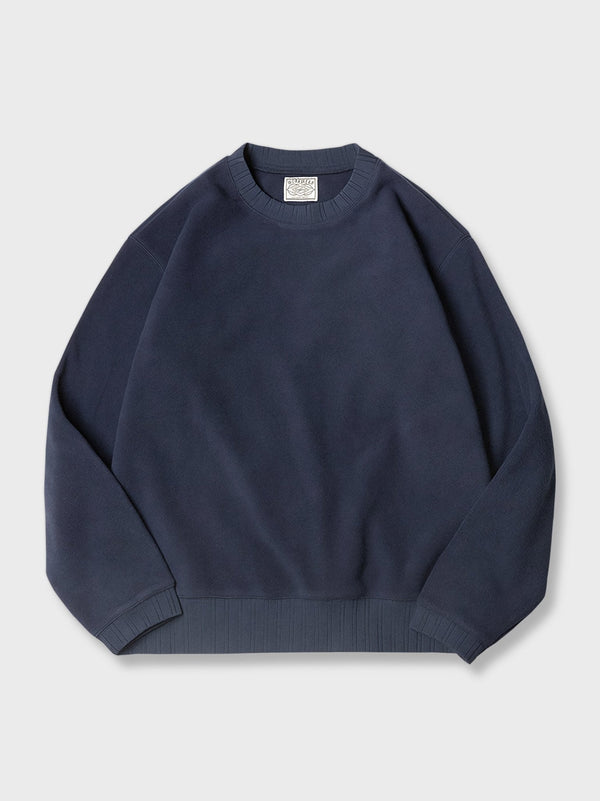 PESSOA | Polar fleece sweatshirt with thumbholes at sleeve ends