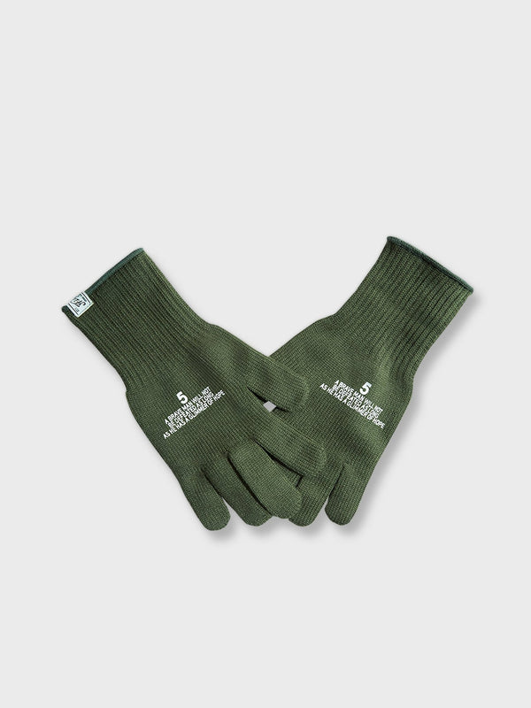 PESSOA | Military knit gloves