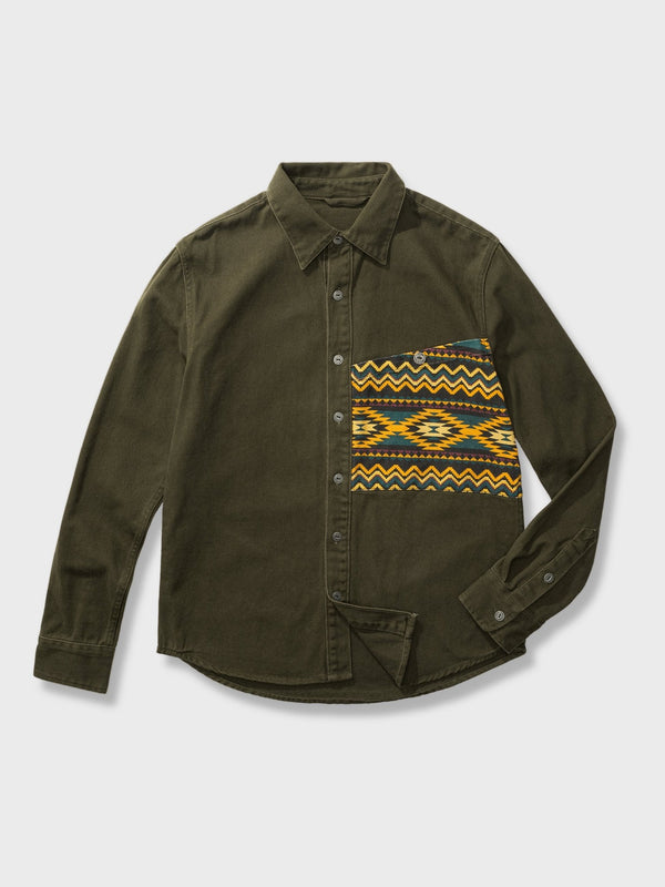 PESSOA | Indian Totem Twill Shirt