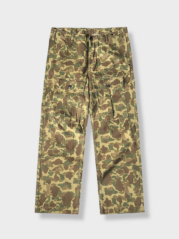 PESSOA | M-43 camouflage multi-pocket cargo pants