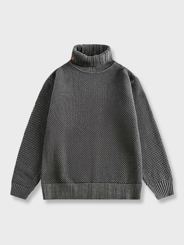 PESSOA | High neck knit sweater