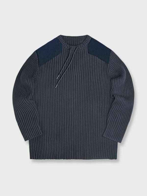 PESSOA | Striped crew neck knit