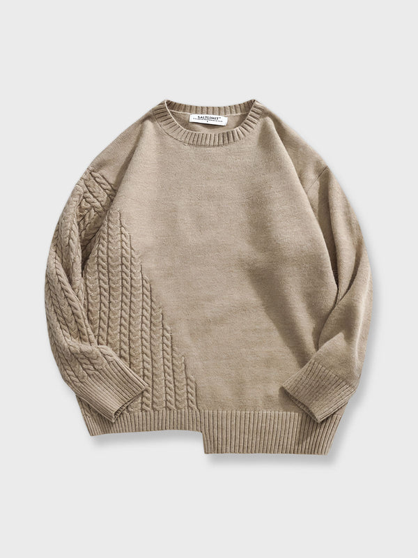 PESSOA | Irregular knit sweater