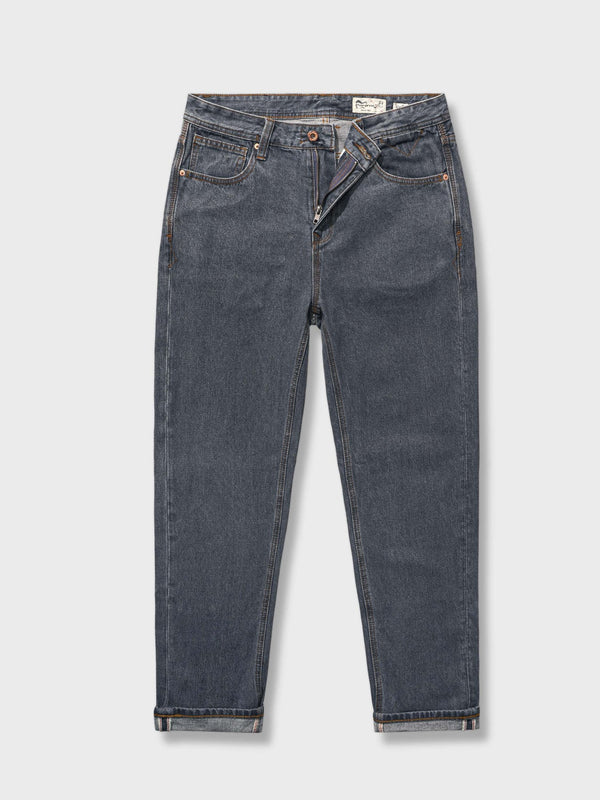 PESSOA | Vintage grey straight denim pants