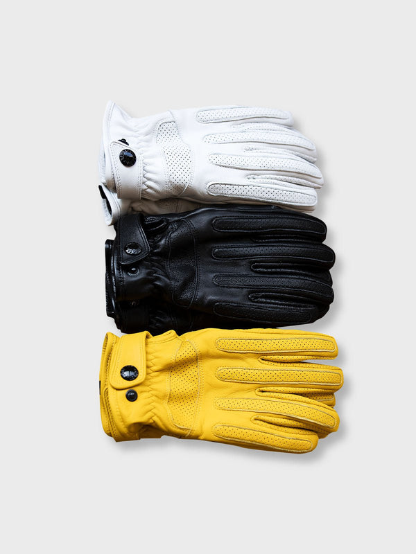 PESSOA | Retro Bike Touchscreen Sheepskin Gloves