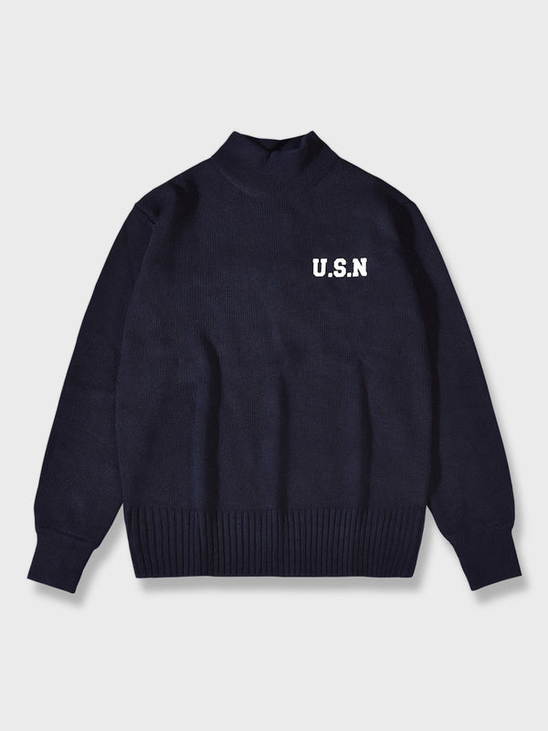 PESSOA | US NAVY turtleneck sweater