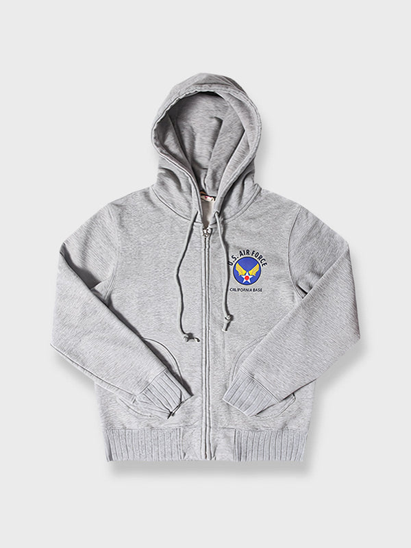 PESSOA｜"USAIR FORCE" hooded sweatshirt