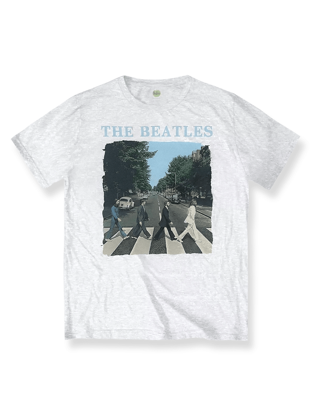  ザ・ビートルズ『Abbey Road』ヴィンテージプリントTシャツのフロントビュー