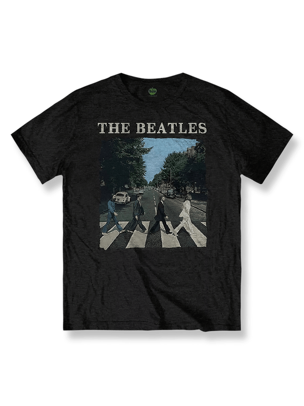  ザ・ビートルズ『Abbey Road』ヴィンテージプリントTシャツのフロントビュー