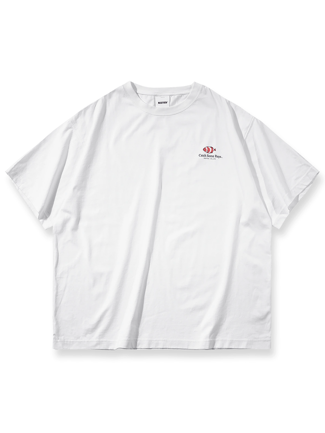 サーフィン趣味のプリントTシャツ正面図