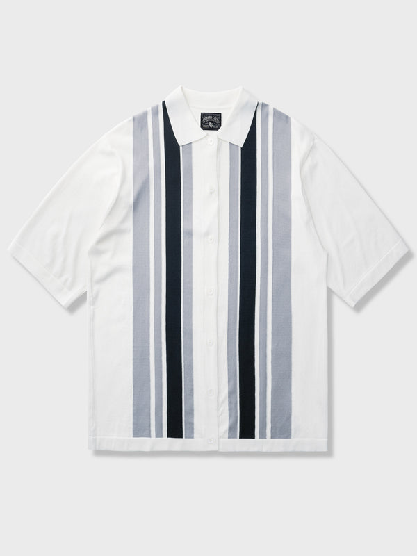 striped polo shirt